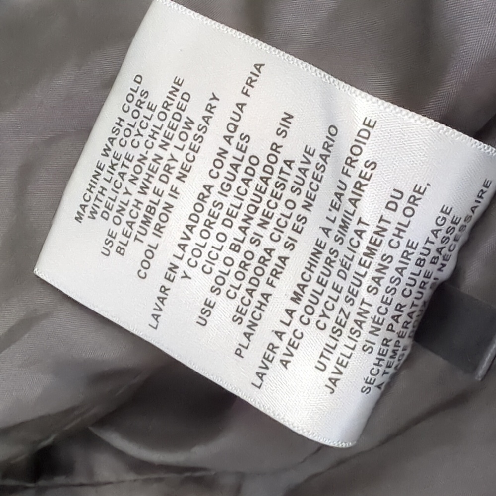 LEVI'S I NWT Green Camo Camouflage Zip-Front Fishtail Anorak Hooded Jacket, S - Picture 16 of 16